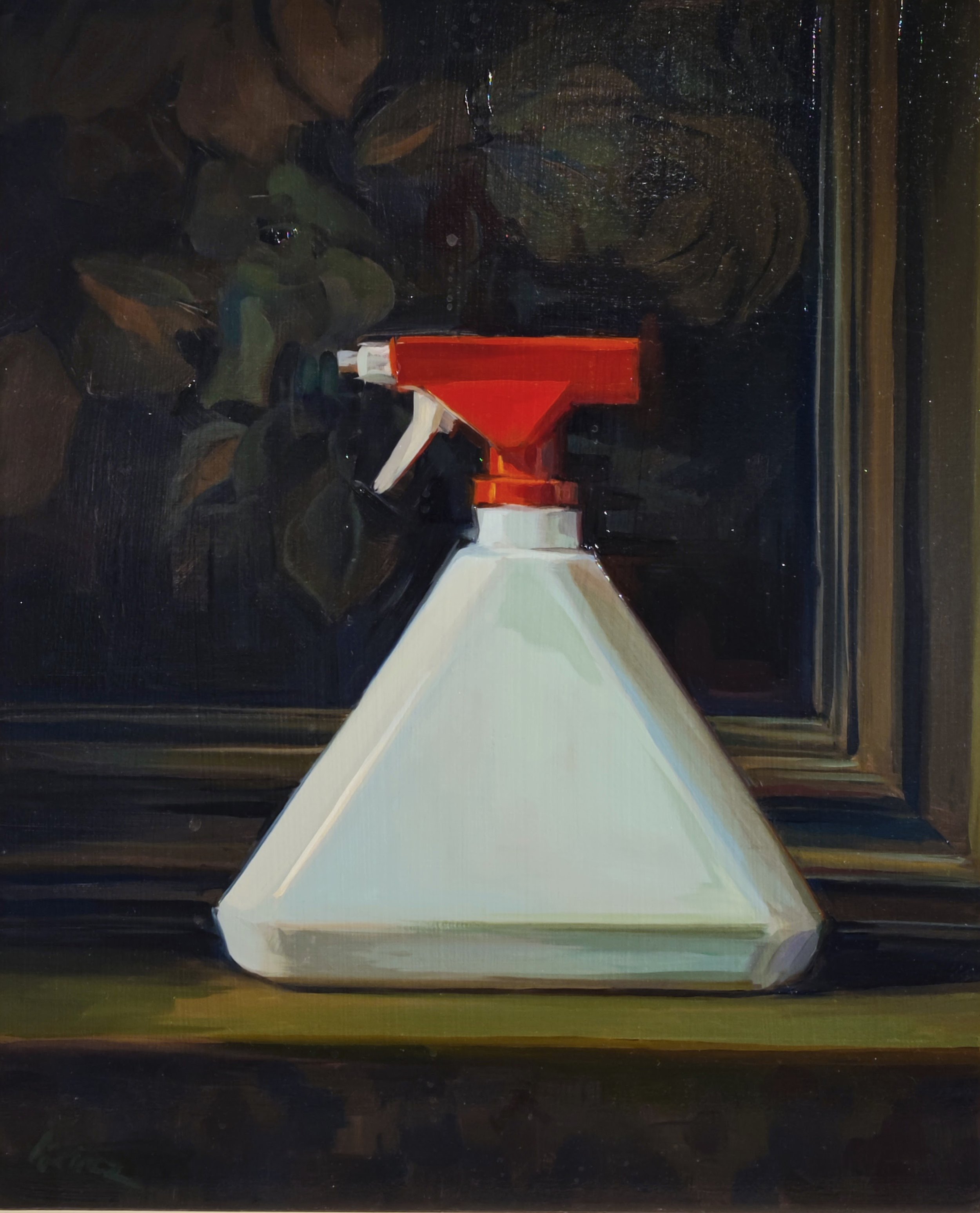 Aron Lorincz — Status Intermedius No. 9 - oil on panel, 30 × 37,5 cm